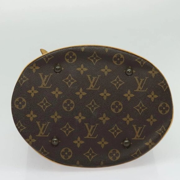 LOUIS VUITTON Monogram Bucket GM Shoulder Bag M42236 LV Auth 137413 - Picture 10 of 16